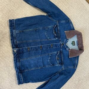 Tecovas Denim Jacket with Corduroy Collar